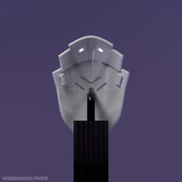 Speaker's Sight Display Decorative Mask 3d model