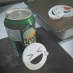 Emoticons Soda Can Cover Cap 3d model