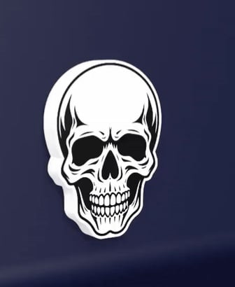 Skull V1 - LED Strip compatible 3d model