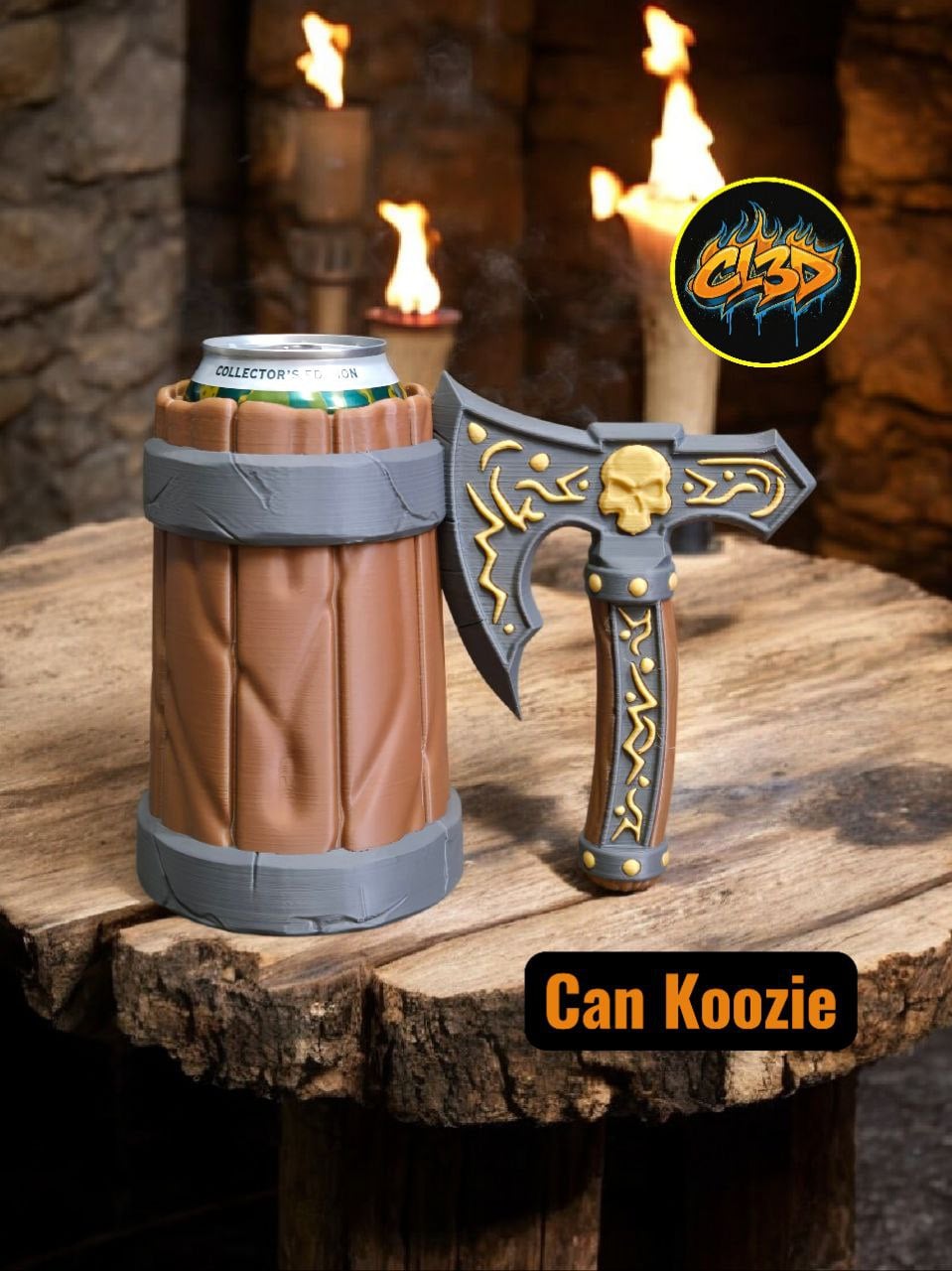 Executioner Axe Can Koozie 3d model