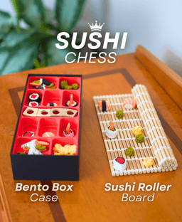 Sushi Chess - The Sushi Themed Chess Set 3d model
