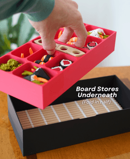 Sushi Chess - The Sushi Themed Chess Set 3d model