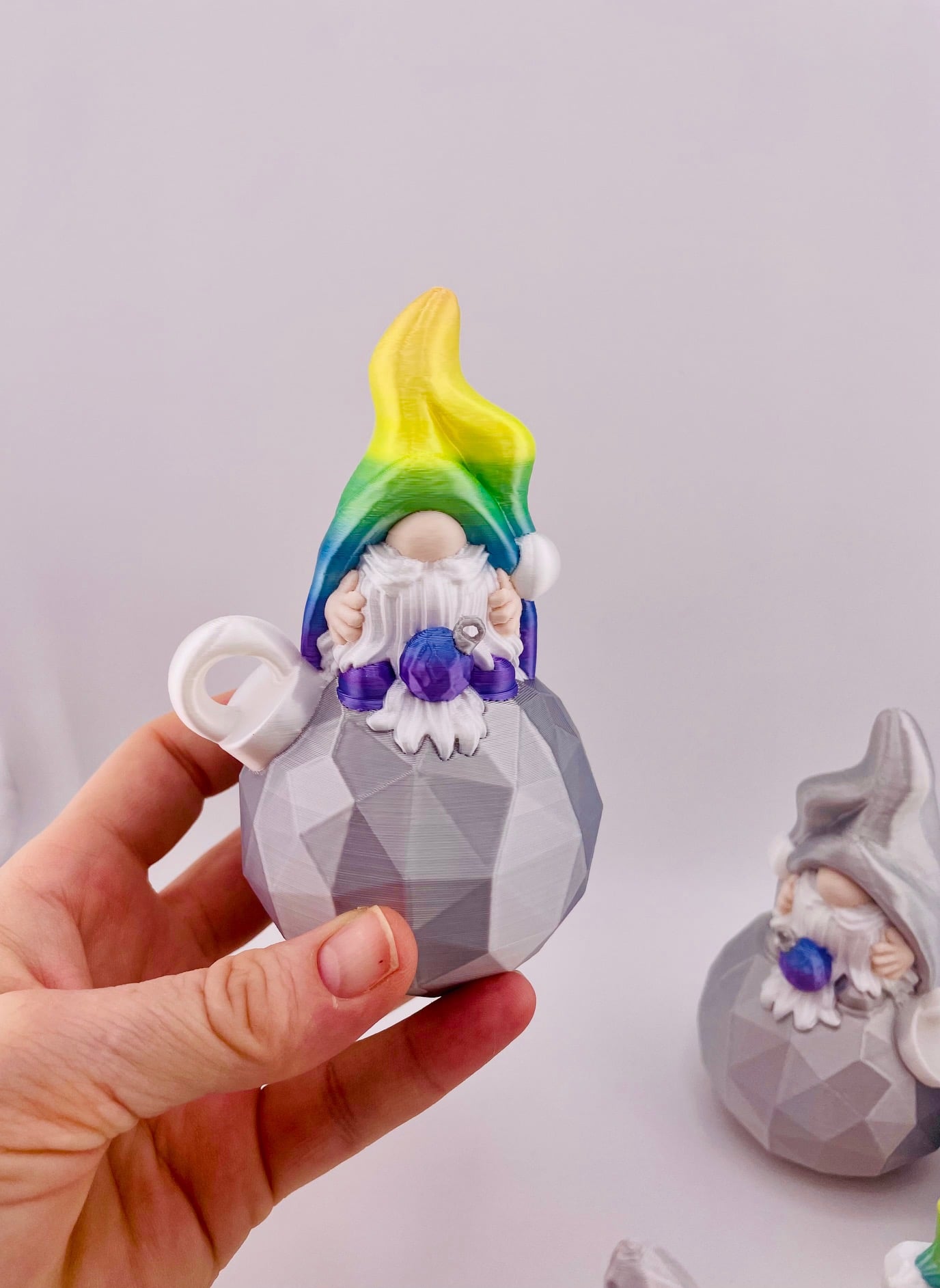 Gnome On an Ornament 3d model