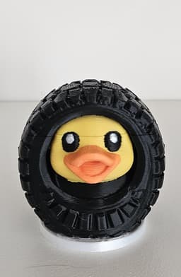 Off Road Tire Duck 3d model