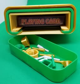 Collapsing cribbage board 3d model