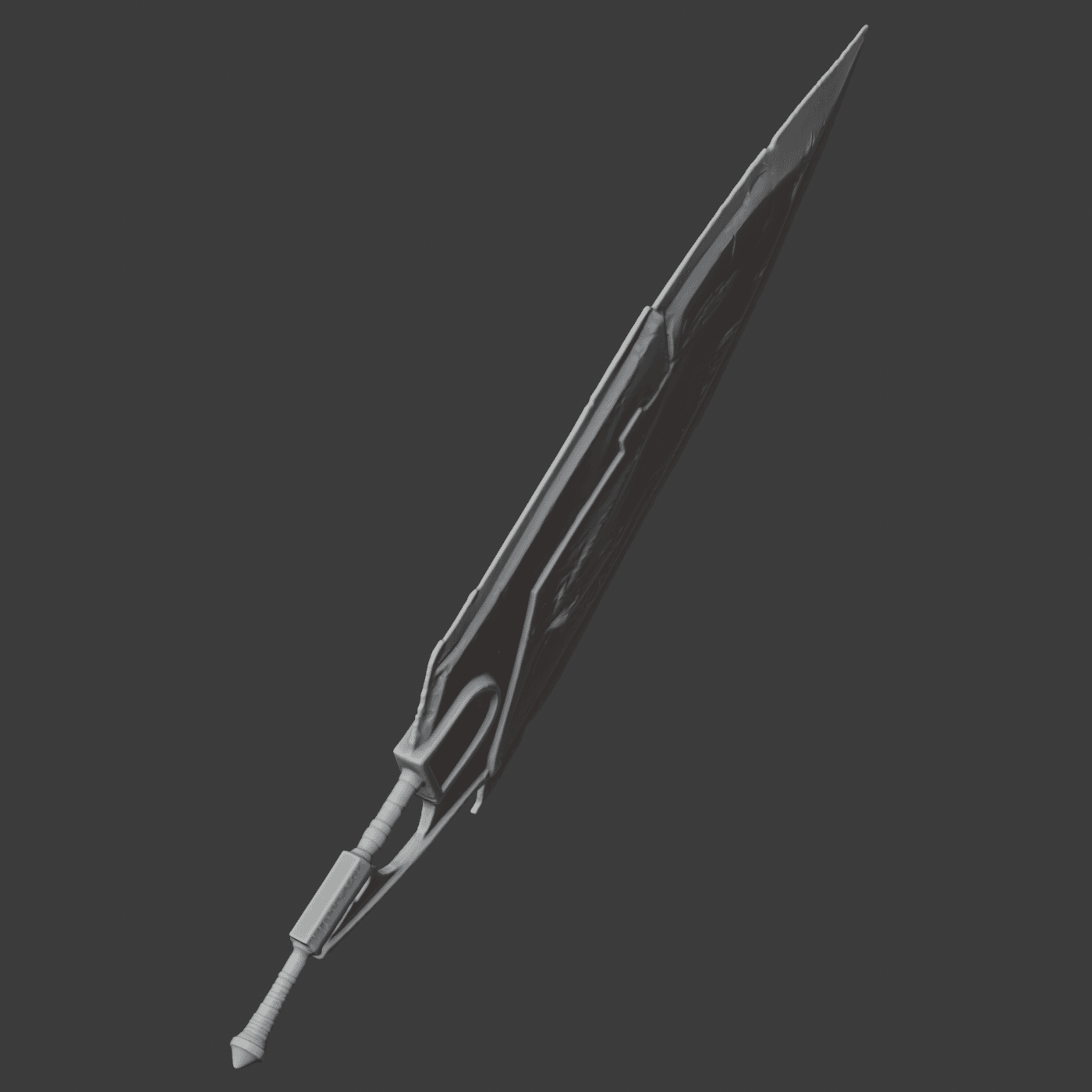 Bone Blade II Monster Hunter Wilds 3d model