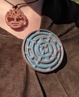 Celtic Belt Buckle 3d model
