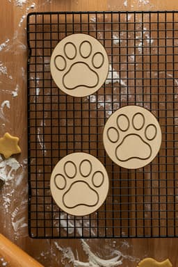 Paw Cookie Cutter, Biscuit Cutter 3d model