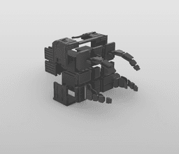 Helldivers 2 - Autocannon Backpack - High Quality 3D Print Files! 3d model