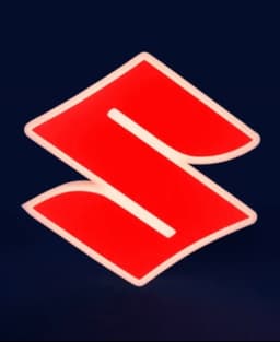 Suzuki Sign – LED Strip Compatible 3d model