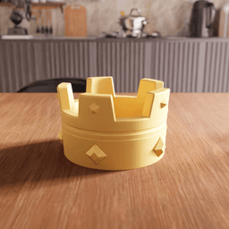 Royal Crown Decorative Toy 3d model