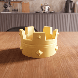Royal Crown Decorative Toy 3d model