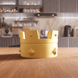 Royal Crown Decorative Toy 3d model
