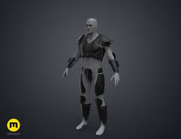 Kull Warrior Armor - Stargate 3d model