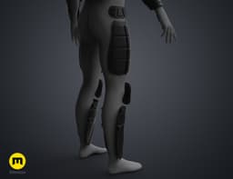 Kull Warrior Armor - Stargate 3d model