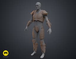 Kull Warrior Armor - Stargate 3d model