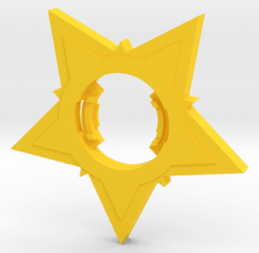 BEYBLADE STARBRITE | COMPLETE | GHOST SERIES 3d model