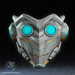 Marvel Rivals Star Lord Helmet 3D Printer STL File 3d model