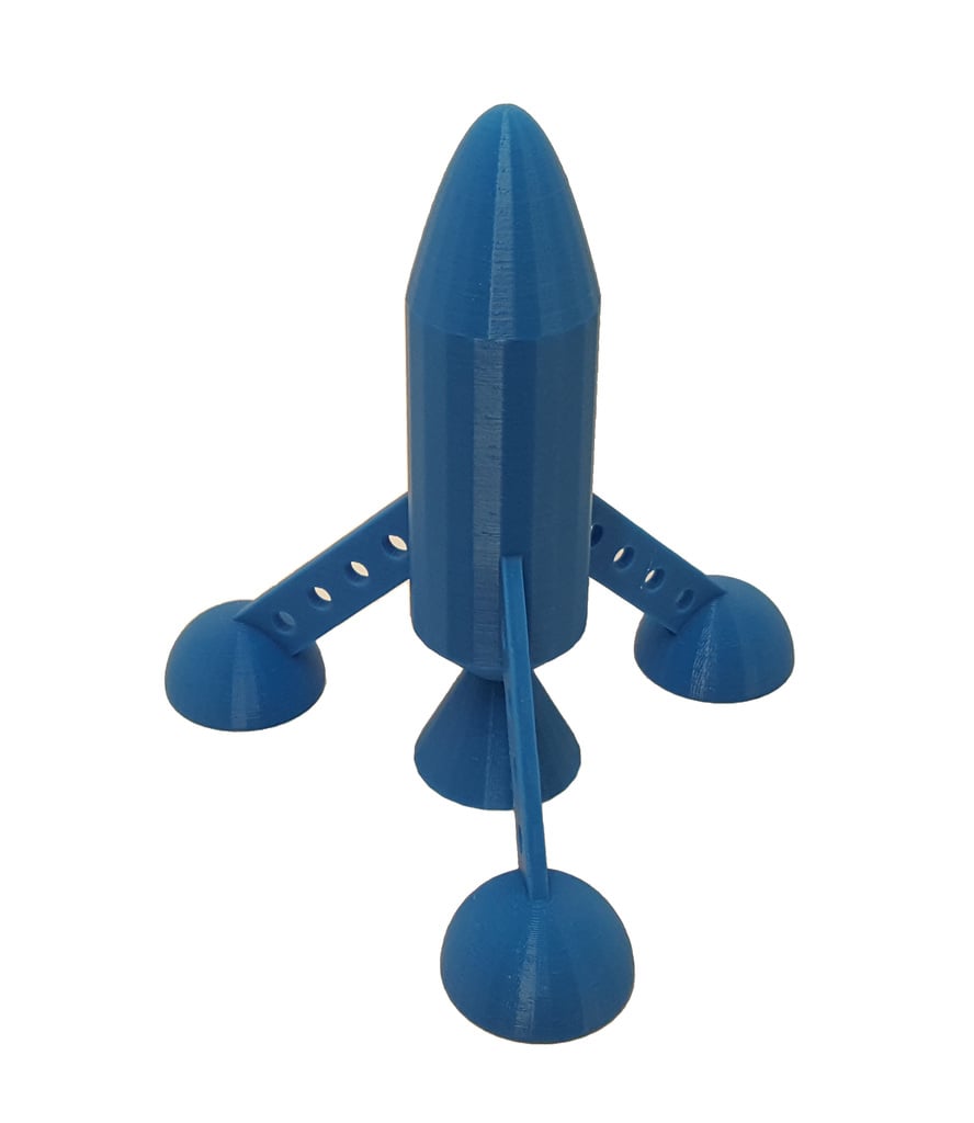 Powerful Atlas Sky Rocket 3d model
