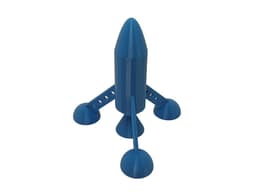 Powerful Atlas Sky Rocket 3d model