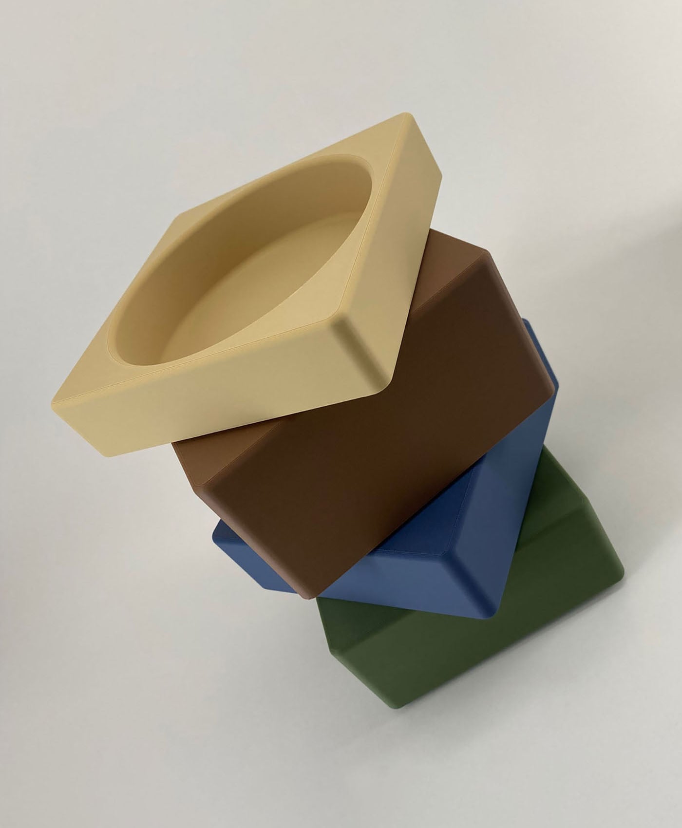 CS128-85 Container modular stackable module for 3d printing makers 3d model