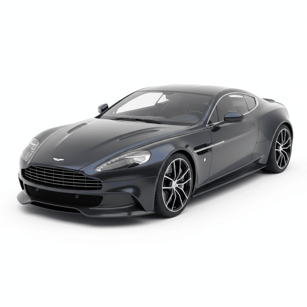 Car : Aston Martin Vanquish Zagato Luxury Coupe 3d model
