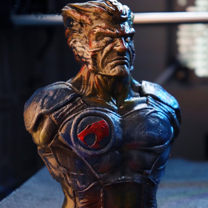Tygra from Thundercats 3d model