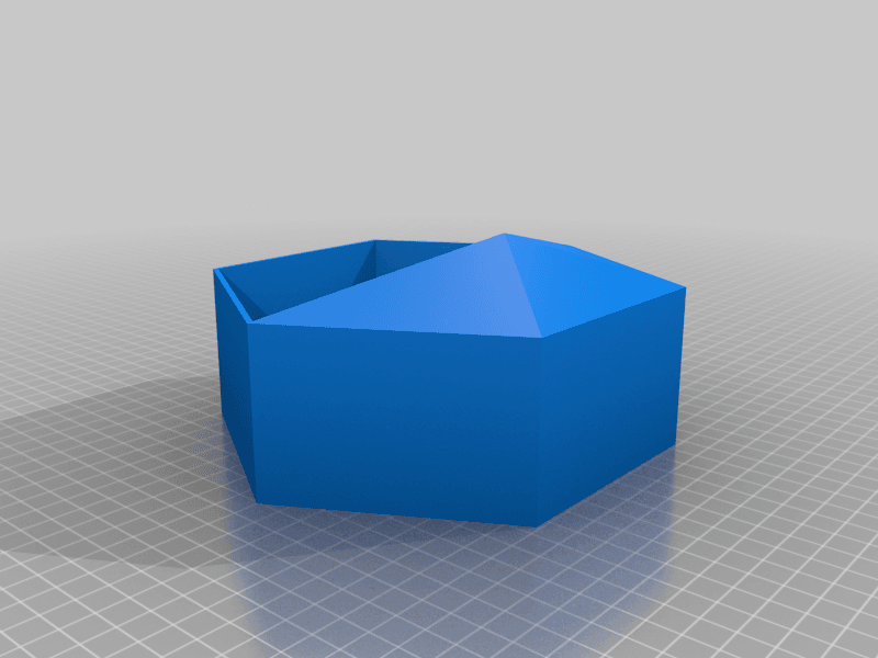 Honeycomb organizer for perfumes 3d model