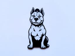 Dog keychain 23 3d model