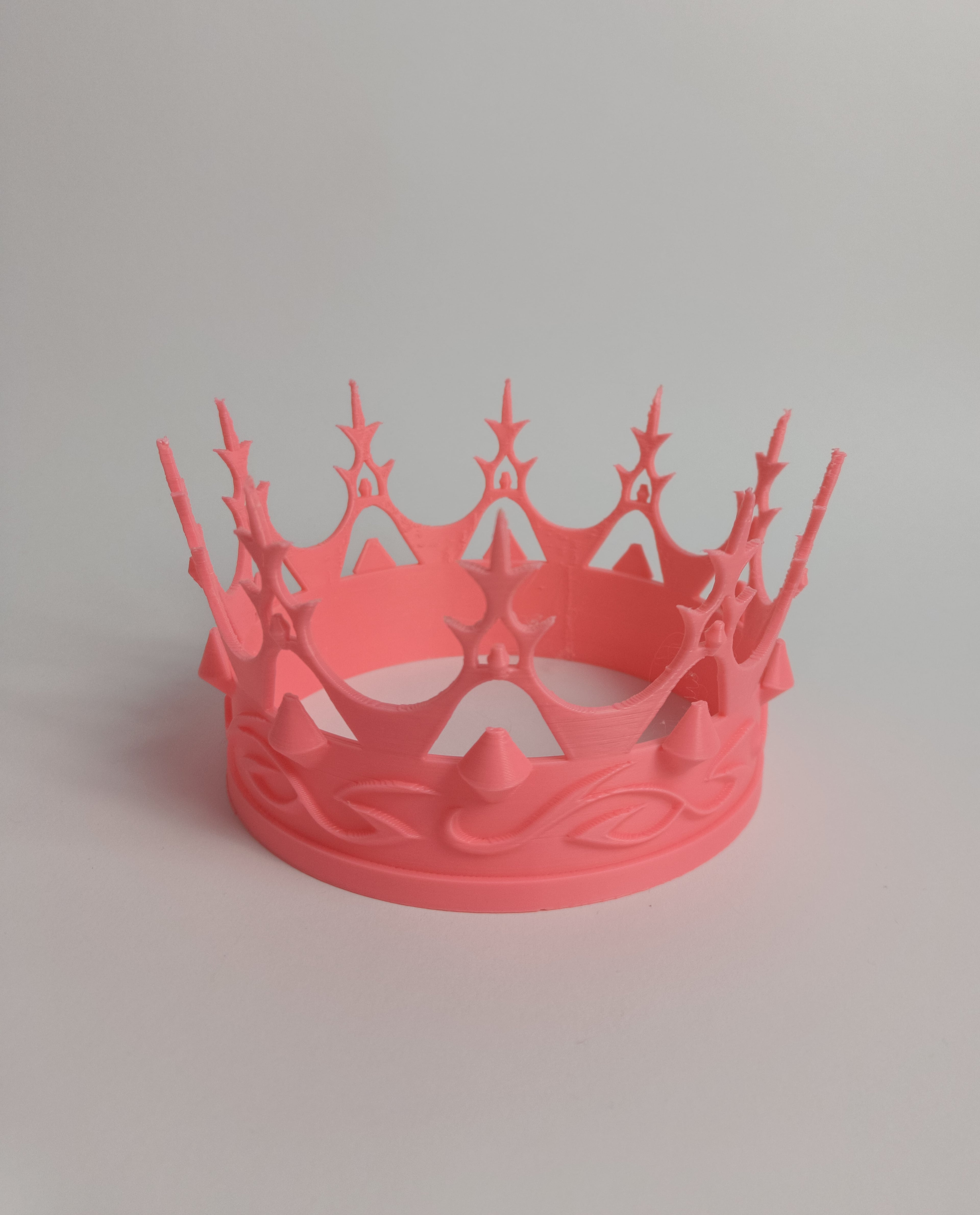 Girly Birthday Crown 3d model