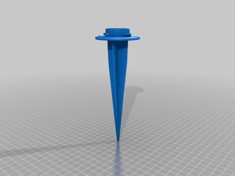 ring pathlight flush mount 3d model