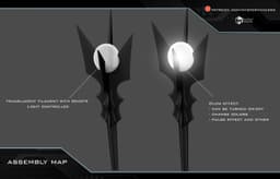 Saruman’s light up Staff 3d model