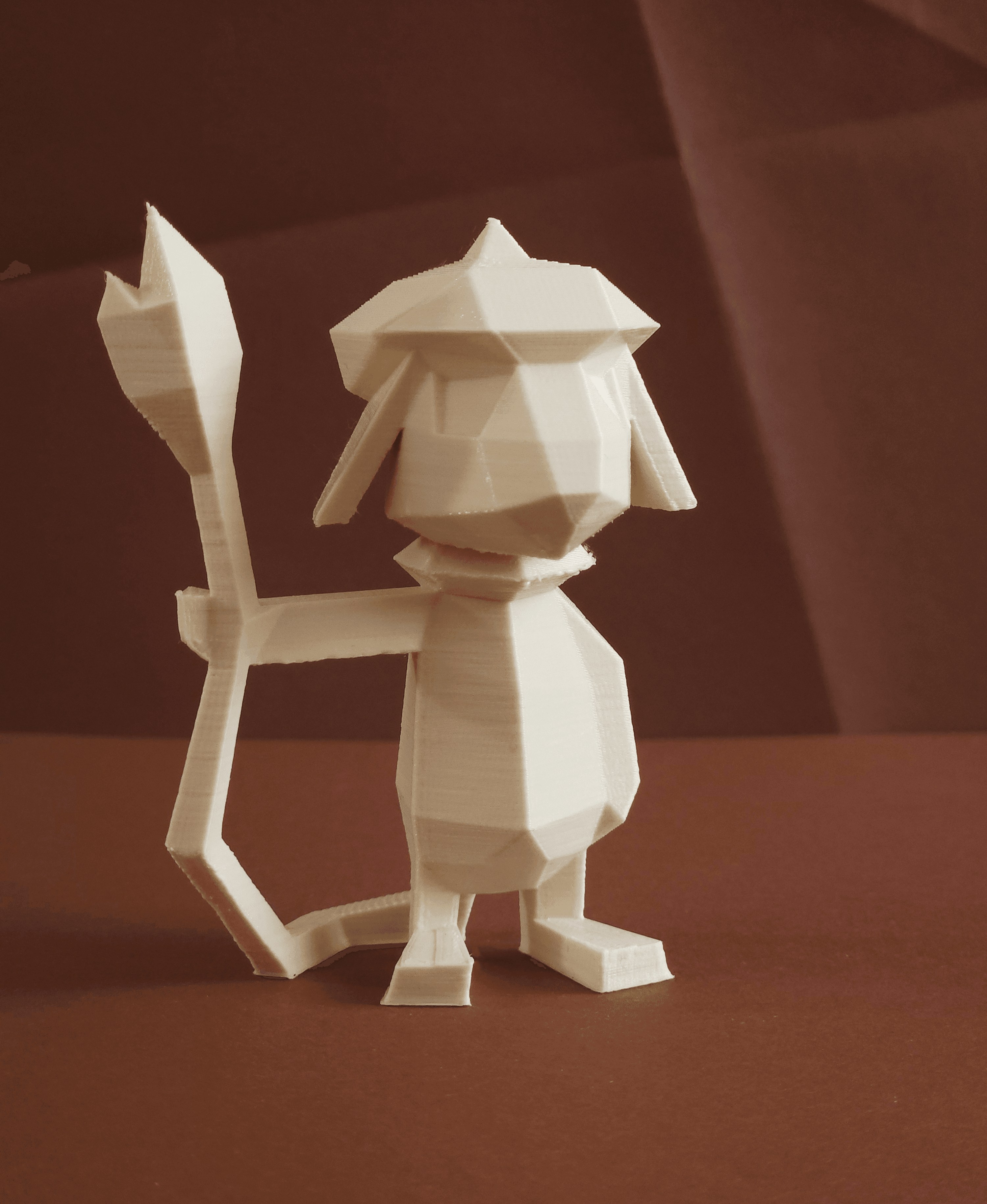 Smeargle Low Poly Pokemon 3d model