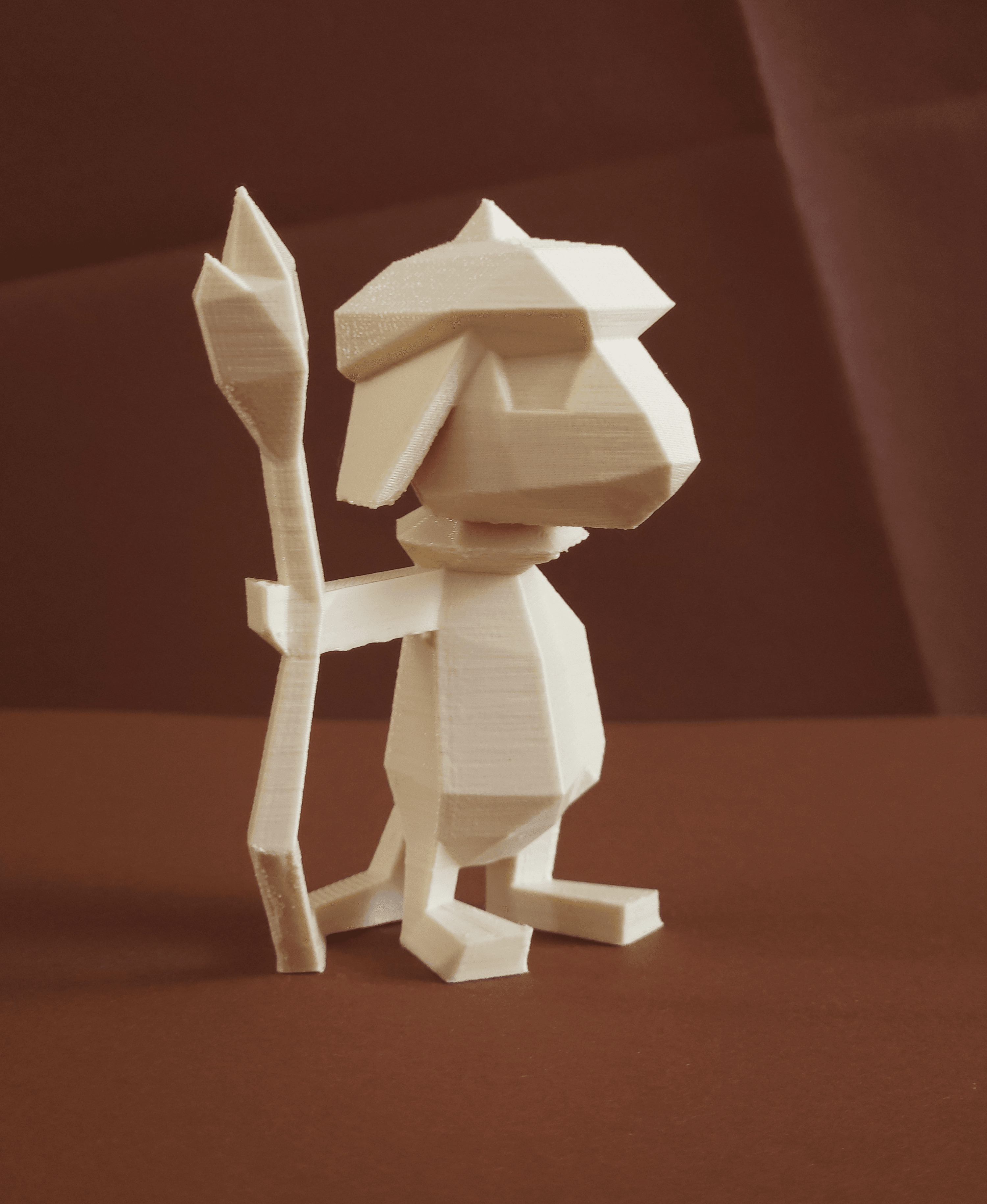 Smeargle Low Poly Pokemon 3d model