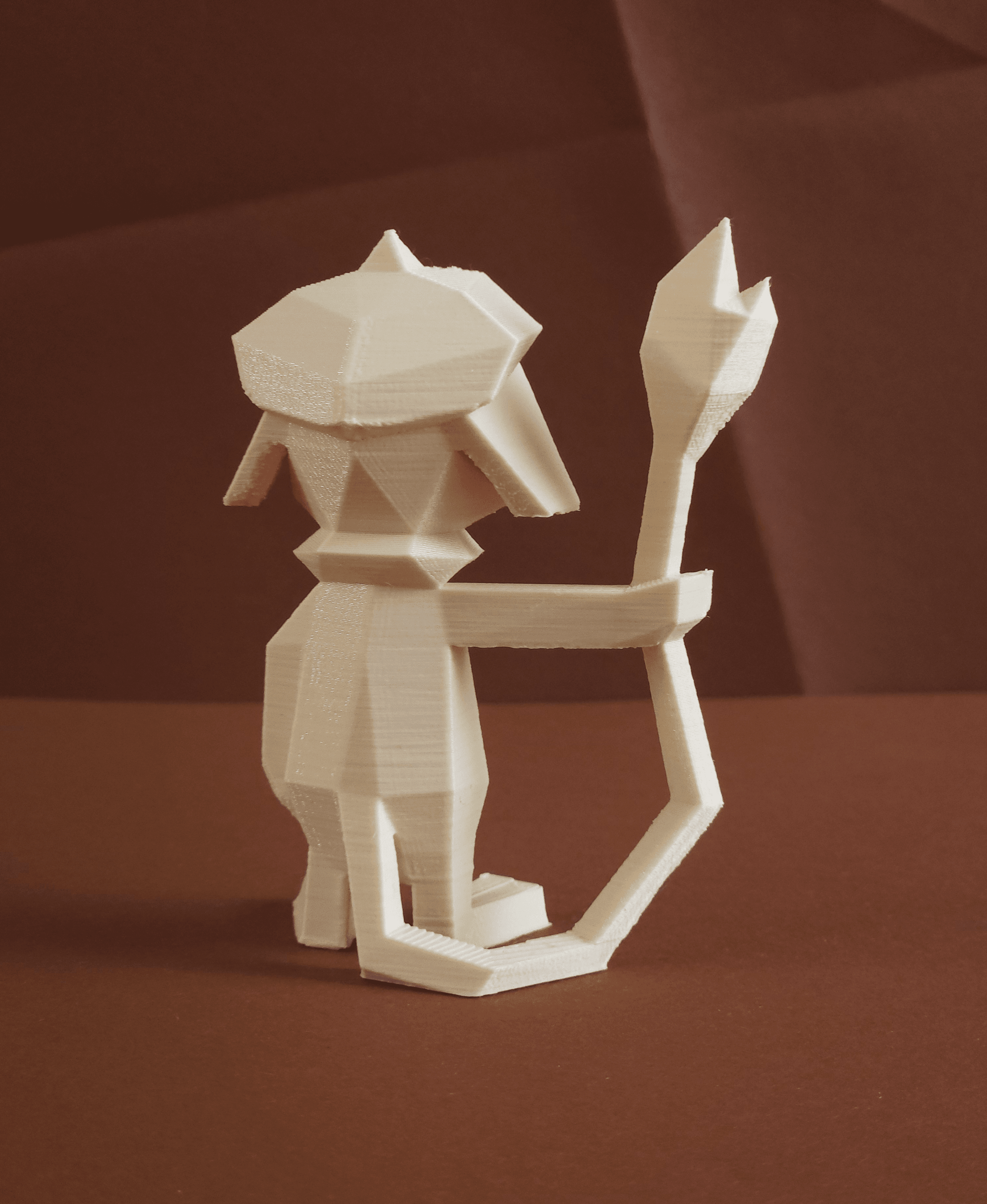 Smeargle Low Poly Pokemon 3d model
