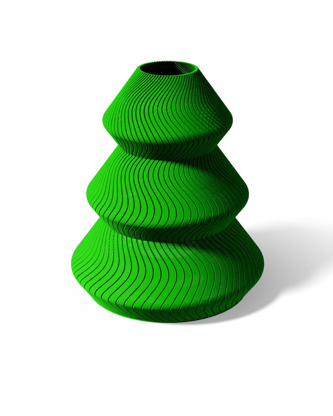 Christmas Tree Vase 3d model
