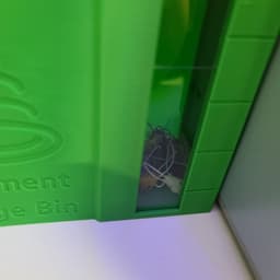 See Through Bambu X1C Waste Bins 3d model