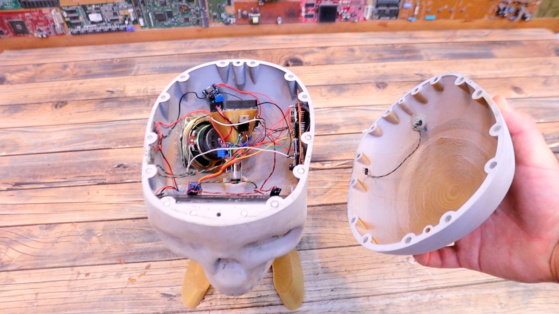 Halloween Skull Robotic 3d model
