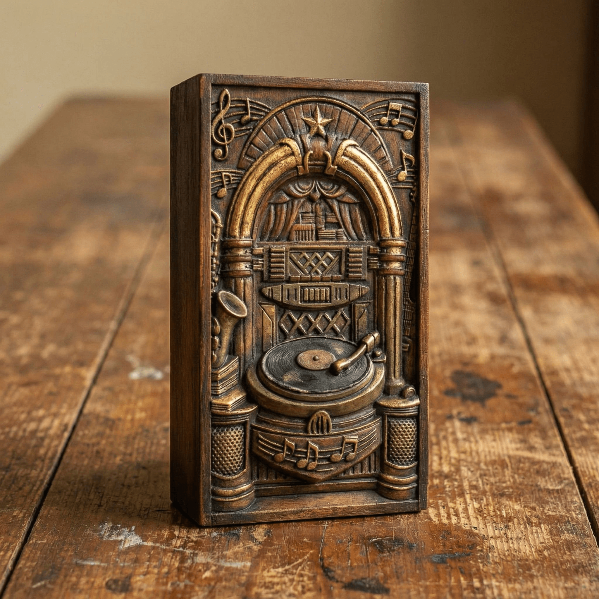 Antique Jukebox Storage Box 3d model