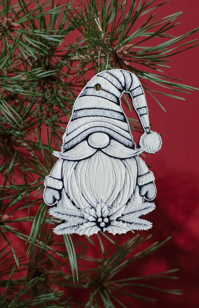 Christmas Gnome Decoration 3d model