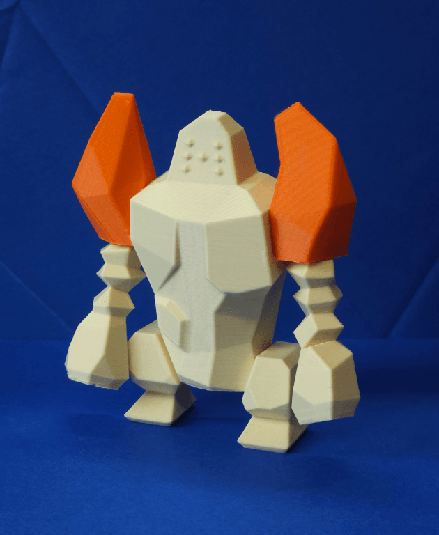 Regirock Low Poly Pokemon 3d model