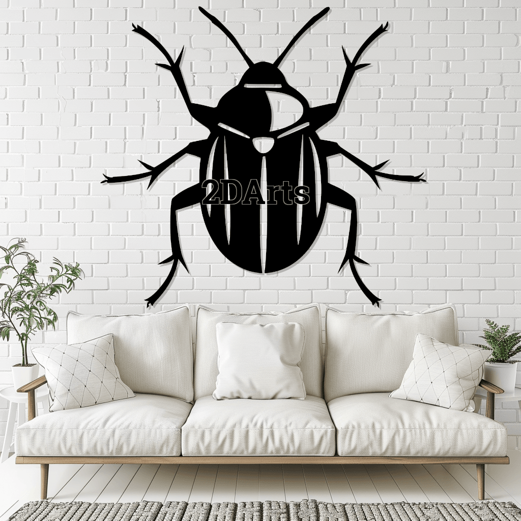 Bug 2D Wall Art/Window Art 3d model