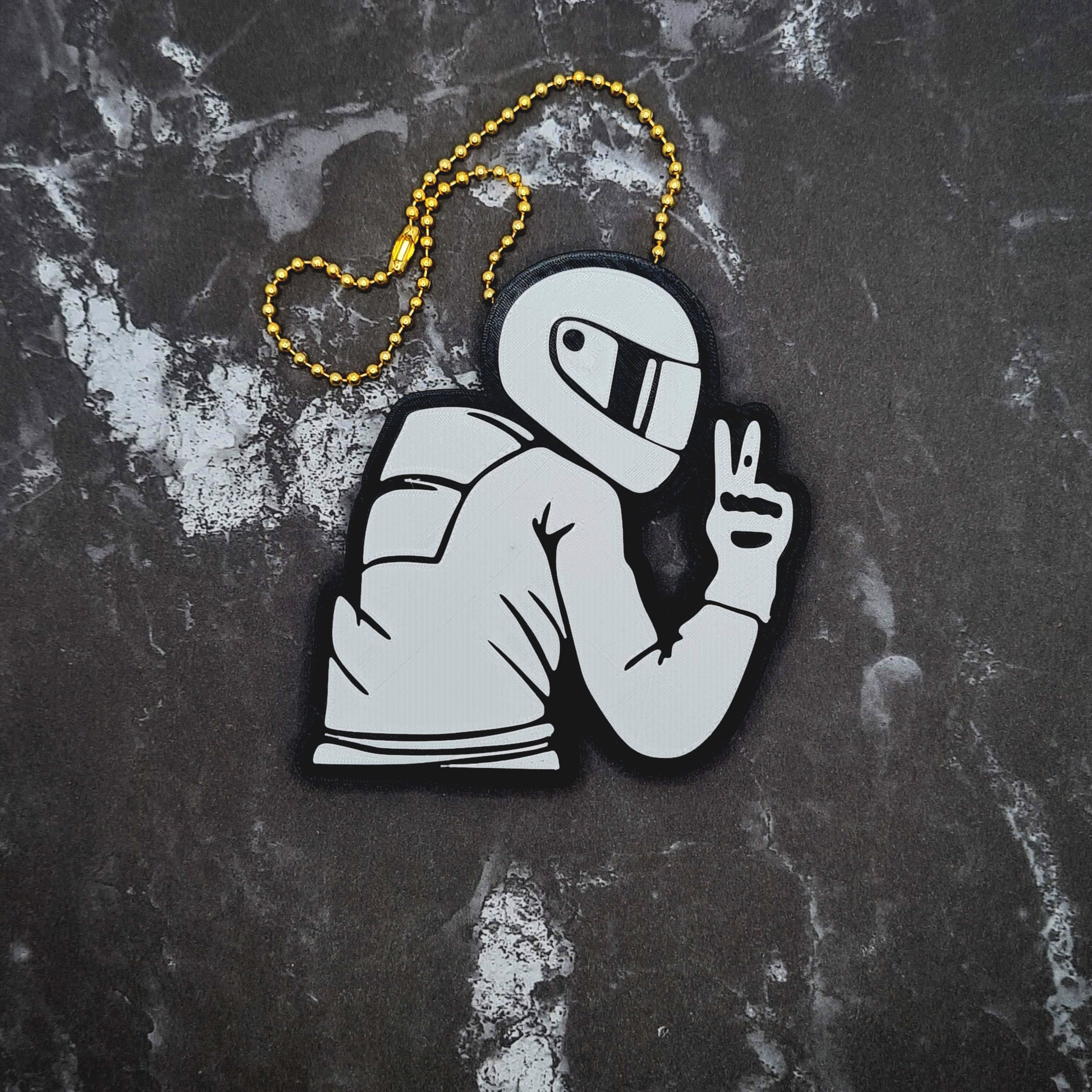 Biker Charm 3d model