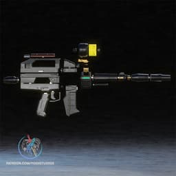 Mecha Gun 3D Printer STL File 3d model