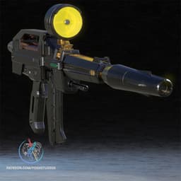 Mecha Gun 3D Printer STL File 3d model
