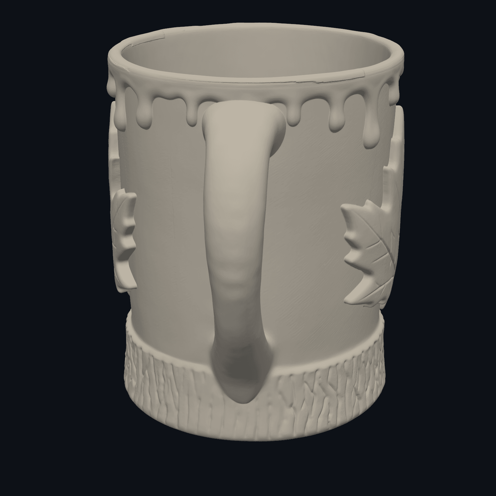 Rustic Maple Syrup Bucket Tall Mug 3d model