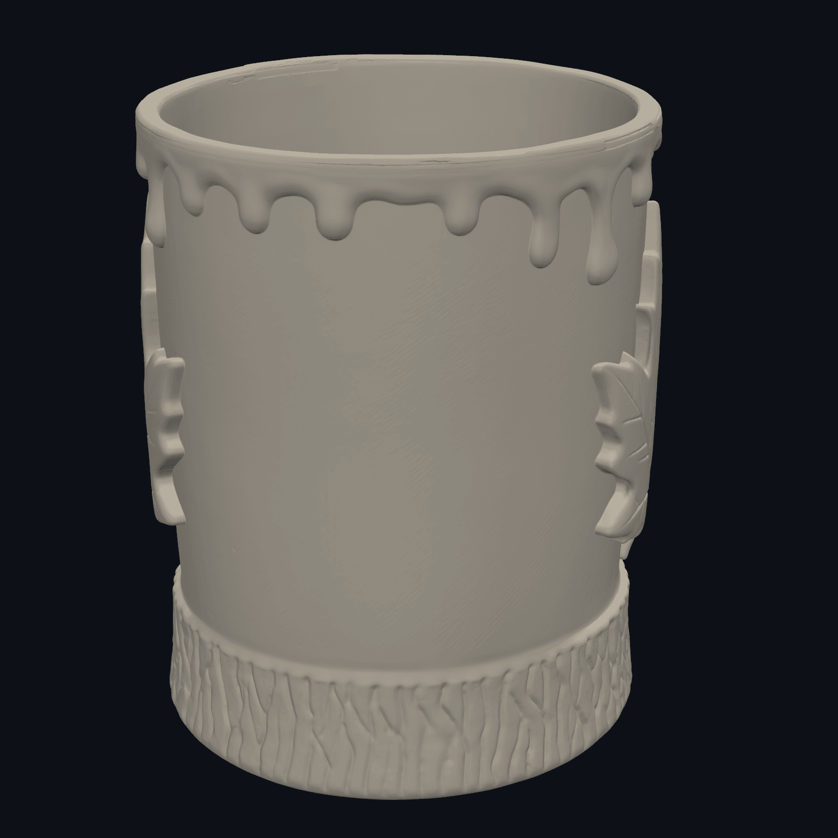 Rustic Maple Syrup Bucket Tall Mug 3d model