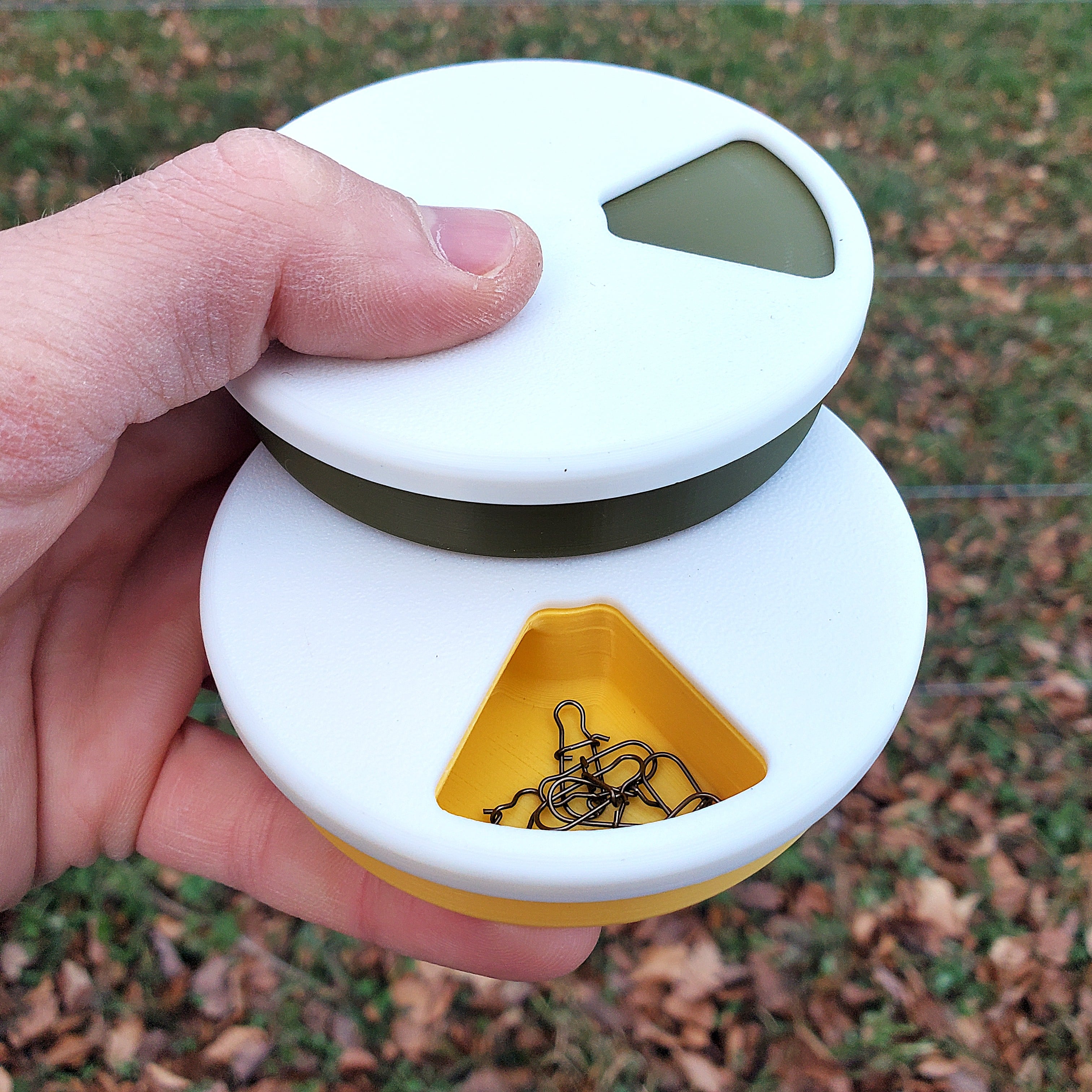 Rotating Fishing Accessories Storage Box 3d model