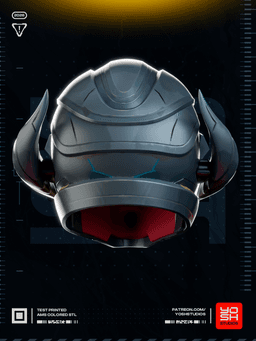 Rivals Infinity Ultron Helmet 3D Printer STL file 3d model