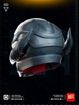 Rivals Infinity Ultron Helmet 3D Printer STL file 3d model